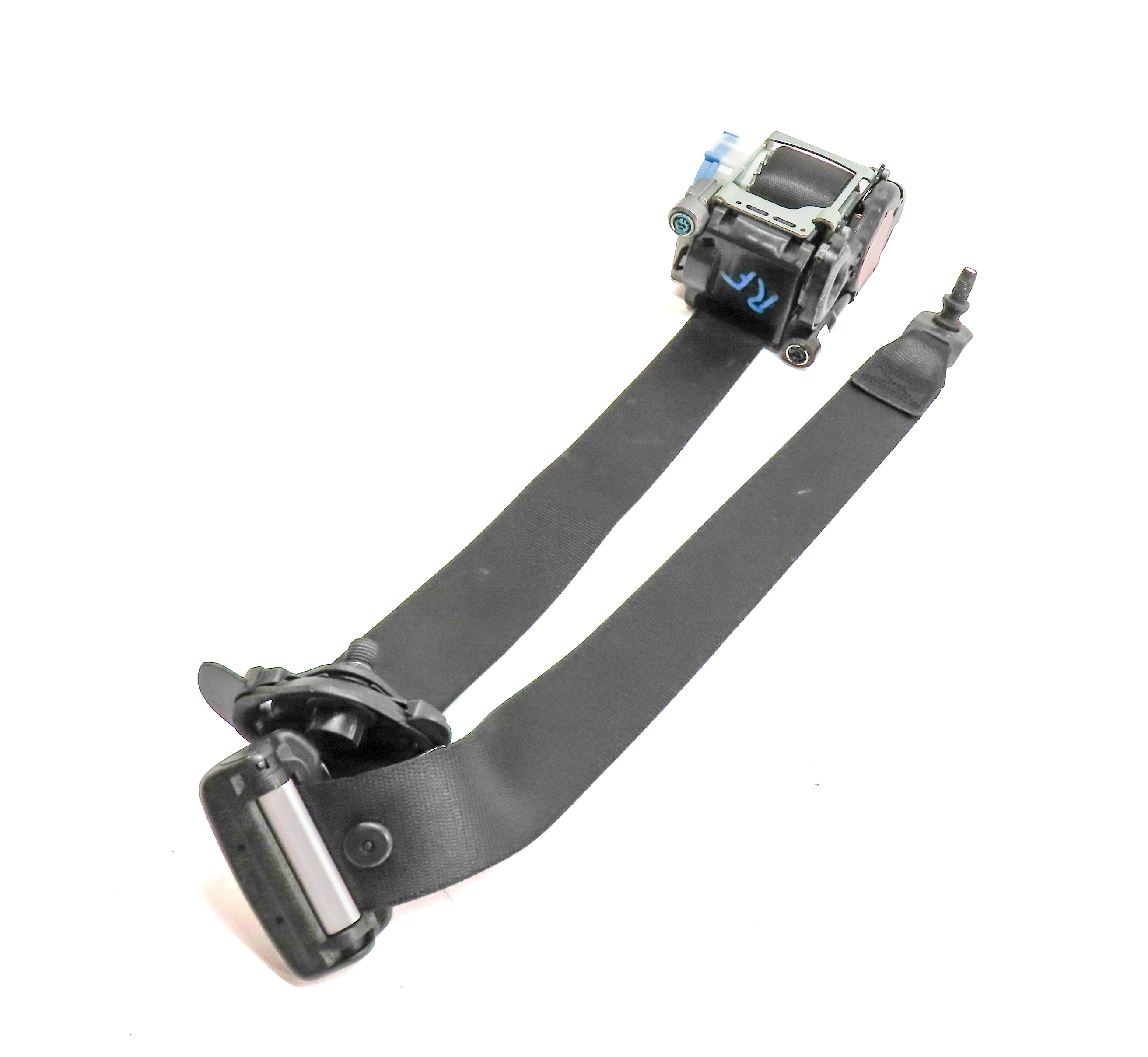 2014-2020 MERCEDES CLA45 CLA250 (C117) FRONT RIGHT SEATBELT RETRACTOR (BLACK) — exact item pictured